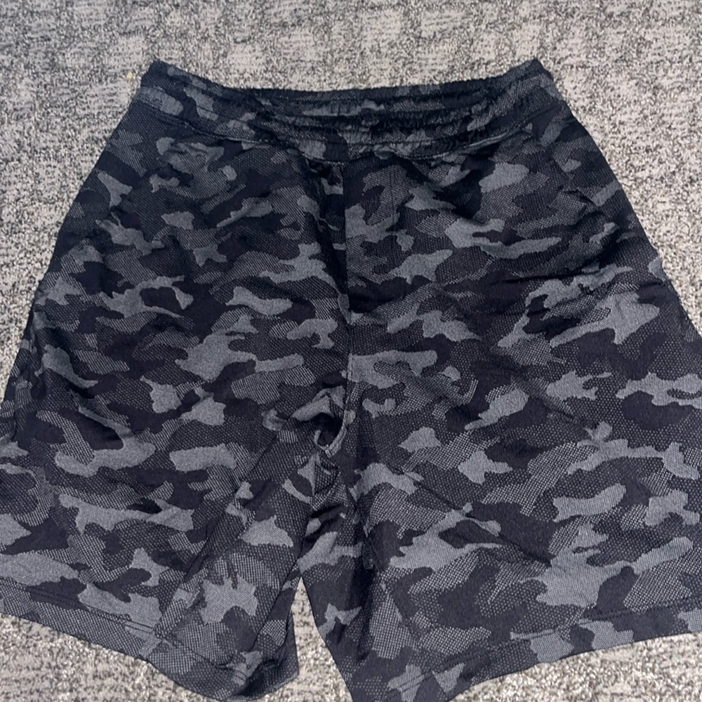 Camo Lululemon shorts